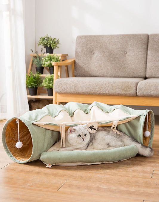Cat Tunnel Durable Washable Collapsible