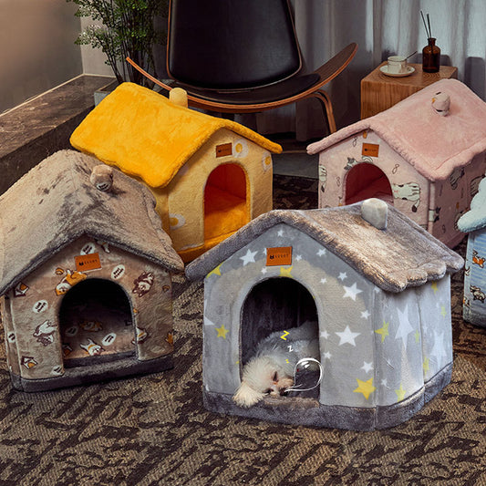 Foldable Dog House Sofa Pets Supplies